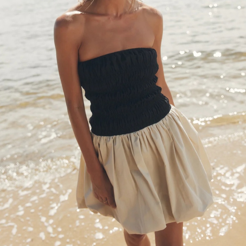 DISSH Stevie Black & Stone Mini Dress